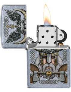 Zippo lighter "Viking Odin" 2