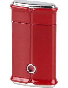 Jean Claude "Granada" lighter med dobbeltflamme rød...