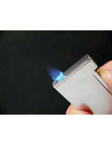 Jean Claude "Flat Flame" jet lighter krom