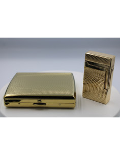 Pakketilbud med Luigi Ricci jet lighter af Derui Guld +...