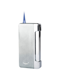 Formula Crocodile jet lighter i krom med jet flamme 2