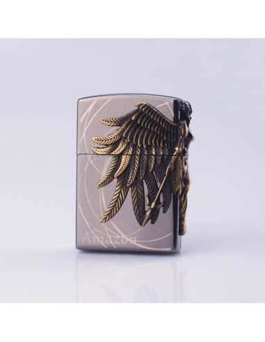 Krigsengel kvalitets lighter sort