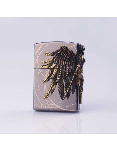 Krigsengel kvalitets lighter sort