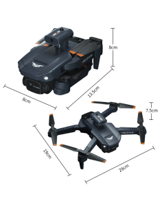 Startpakke med JJRC H106 mini drone med 4k/HD dual kamera... 2