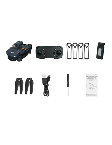 JJRC H106 mini drone med 4k/HD dual kamera og...