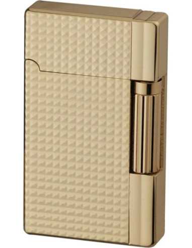 Jean Claude flint lighter "Dustin" guld...