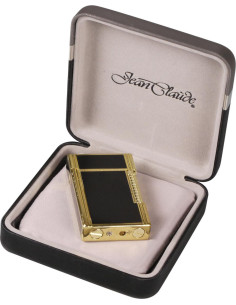 Jean Claude flint lighter "Dustin" sort/guld kvalitets... 2