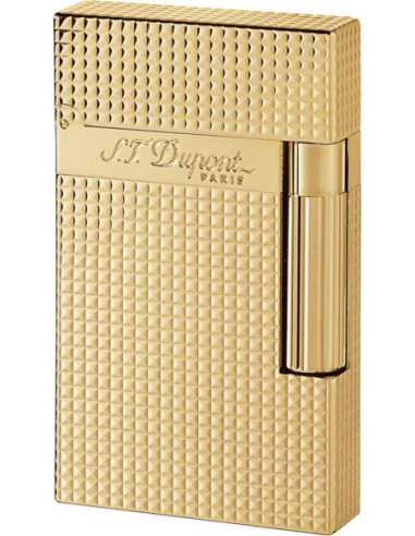 Dupont lighter Ligne 2 guldbelagt carrÃ¨ 16284...
