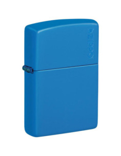 Zippo Sky Blue Matte with Zippo Logo - Zippo lighter