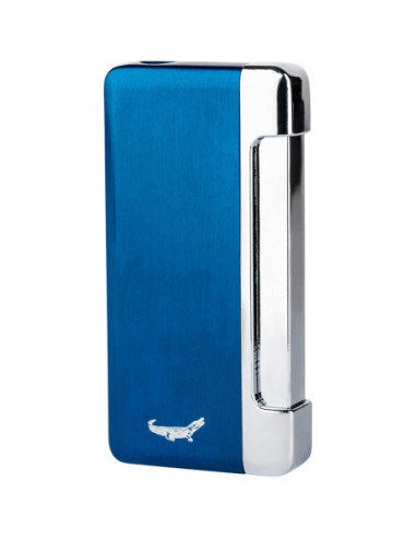 Formula Crocodile jet lighter i blå farve med...