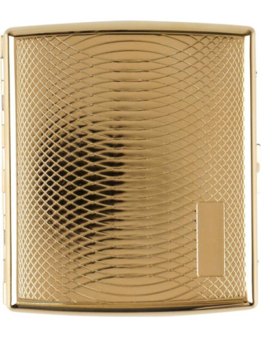 Jean Claude cigaret etui guld