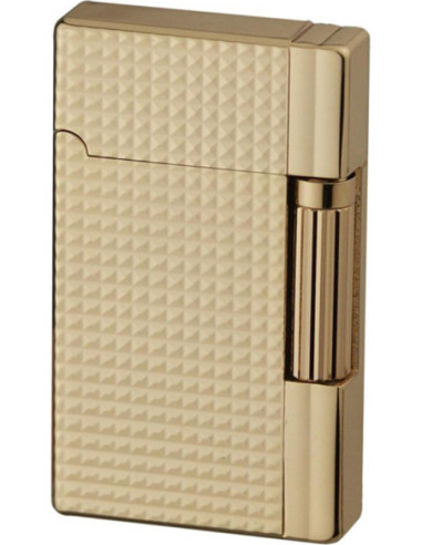 Jean Claude flint lighter "Dustin" guld...
