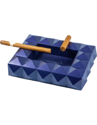 COLIBRI cigar askebæger metal "Quasar" blå med...