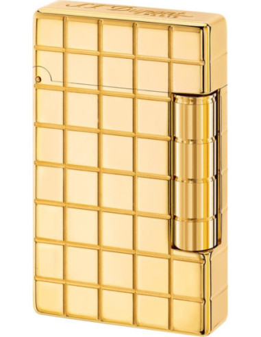 Dupont lighter "Initial" square gold color...